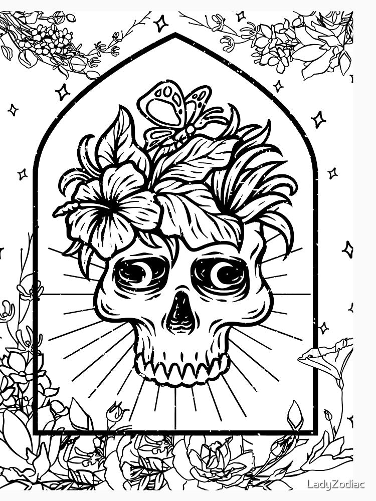Skull Seed What You Water Will Grow by LadyZodiac T-Shirts, Hoodie, Sweatshirt | BlankRebels.com (Image 3)