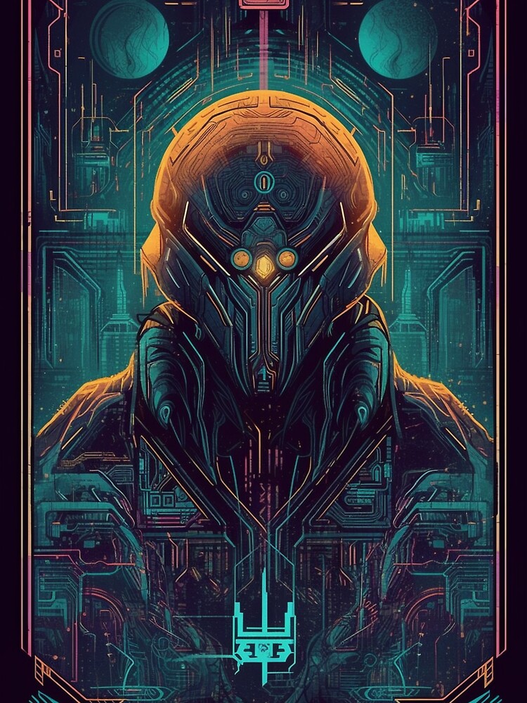 Cyberpunk Tarot #31 by nixlim T-Shirts, Hoodie, Sweatshirt | BlankRebels.com (Image 3)