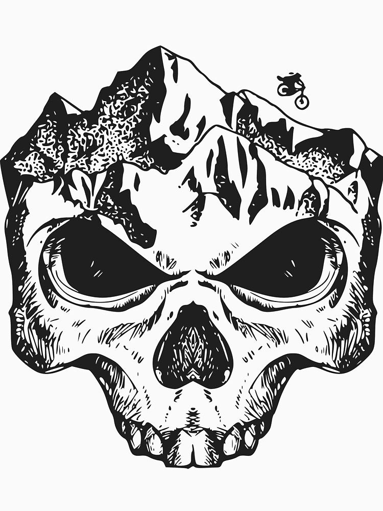 Mountain Skull by asmmdesign T-Shirts, Hoodie, Sweatshirt | BlankRebels.com (Image 3)