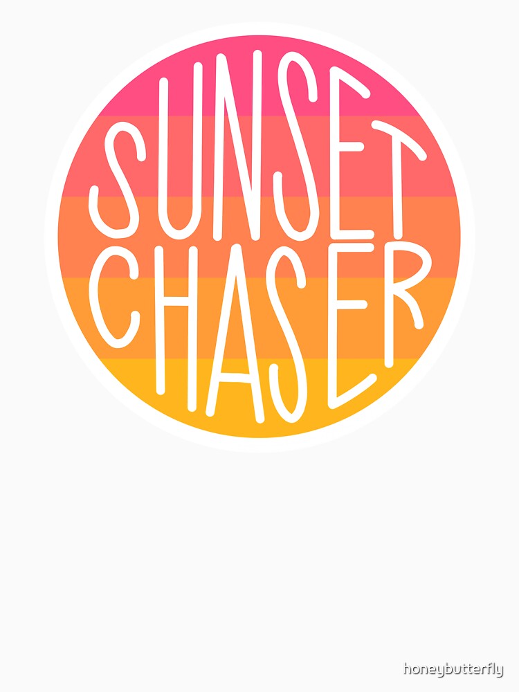 Sunset Chaser Circle by honeybutterfly T-Shirts, Hoodie, Sweatshirt | BlankRebels.com (Image 3)