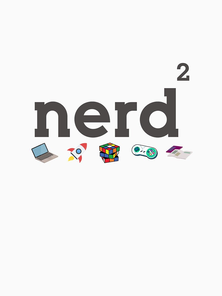 Nerd Squared - Nerd Loves Computer, Science, Gaming, Books by farhanhafeez T-Shirts, Hoodie, Sweatshirt (Image 3)