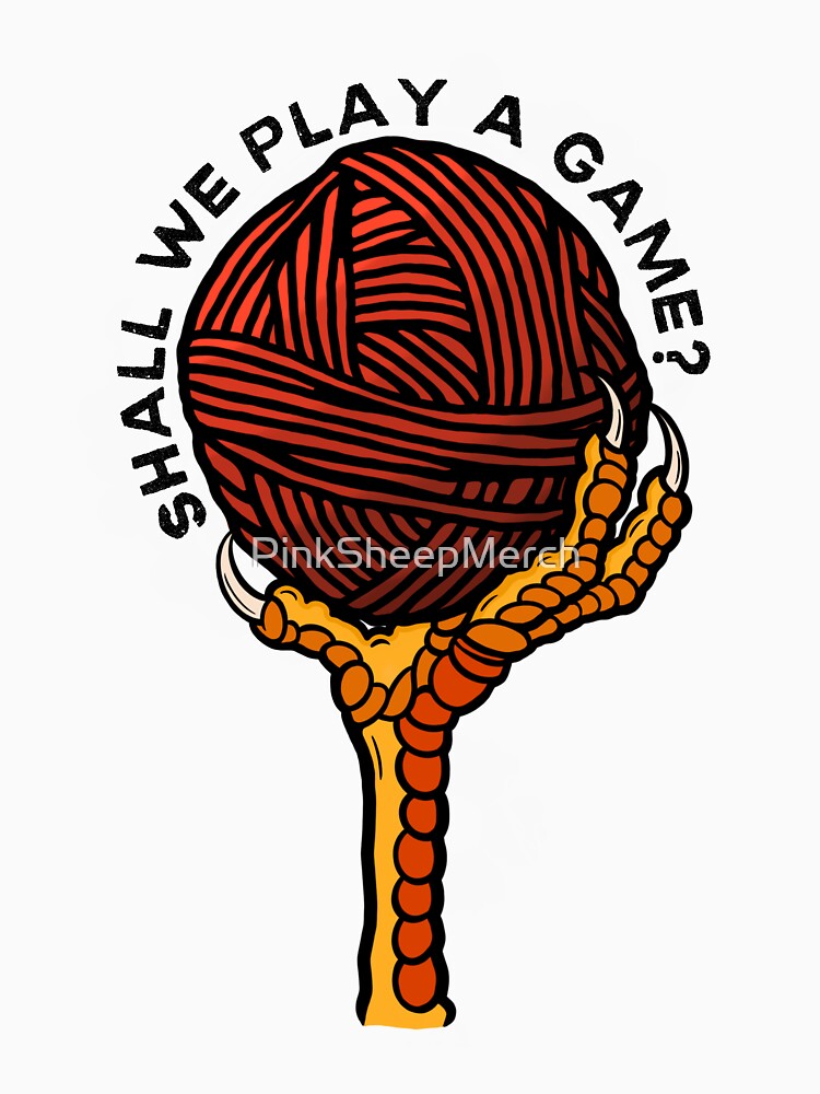 Yarn Chicken... Shall We Play a Game? by PinkSheepMerch
