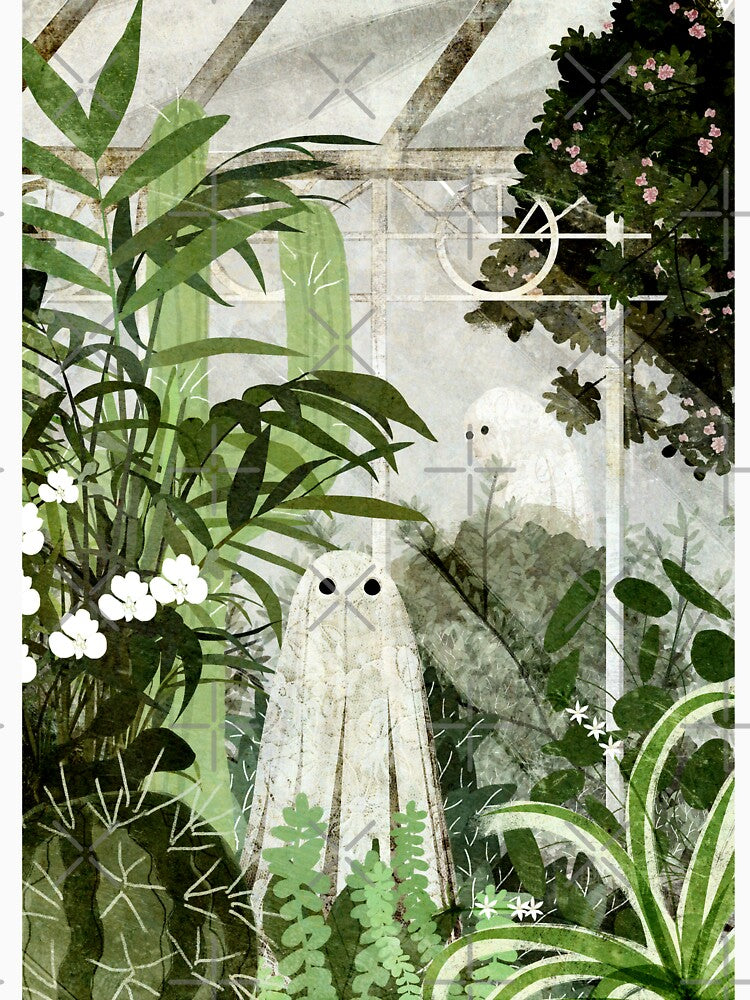 There's A Ghost in the Greenhouse Again by katherineblower T-Shirts, Hoodie, Sweatshirt | BlankRebels.com (Image 3)
