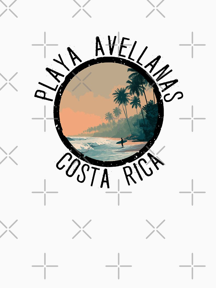 Playa Avellanas - Costa Rica (with Black Lettering) by VelvetRoom