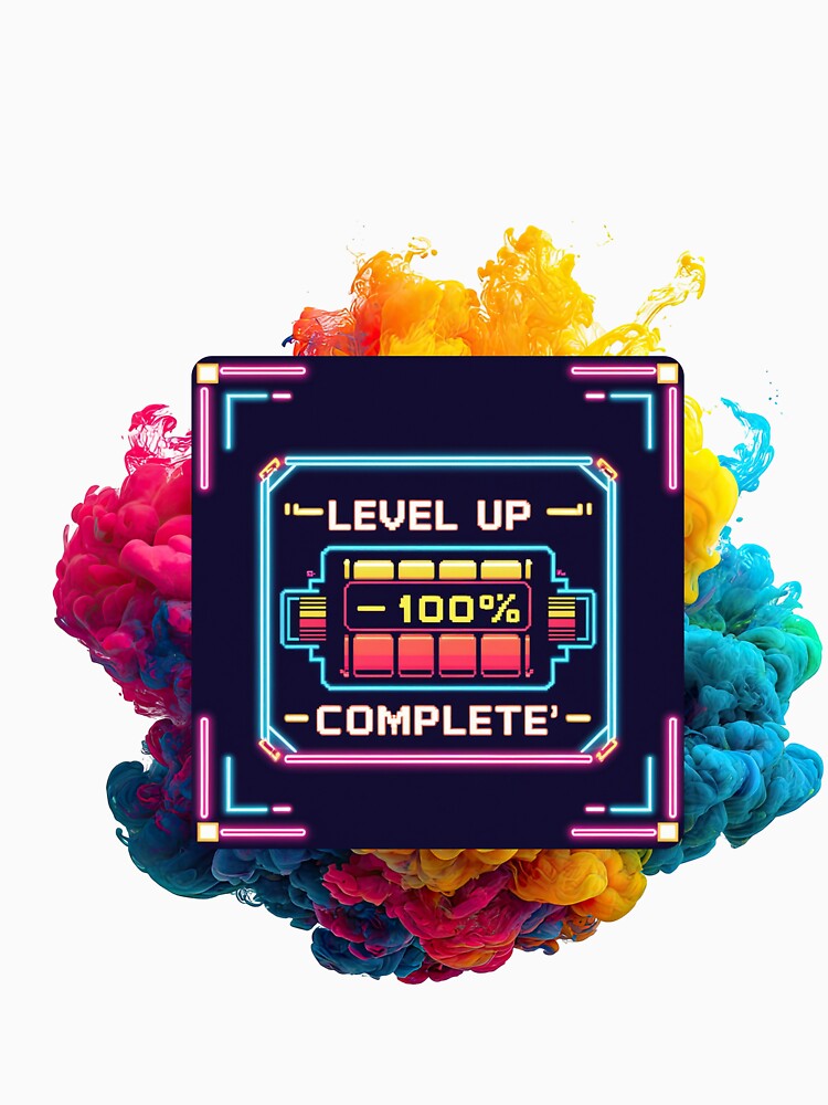 Level Up Complete by SloganSauce T-Shirts, Hoodie, Sweatshirt | BlankRebels.com (Image 3)