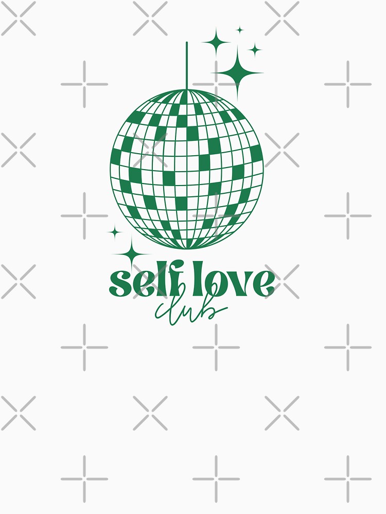 Self Love Club Disco Mirrorball by Lauren Rosenberger T-Shirts, Hoodie, Sweatshirt | BlankRebels.com (Image 3)
