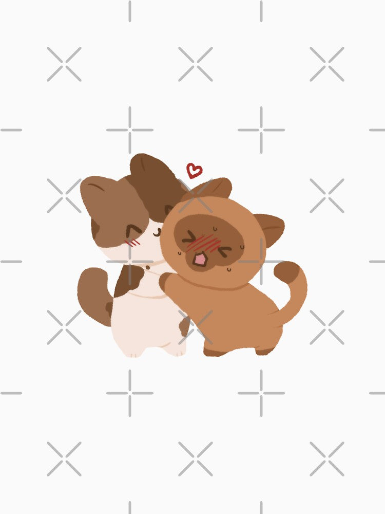 Cat Hug by RamuneBear T-Shirts, Hoodie, Sweatshirt | BlankRebels.com (Image 2)