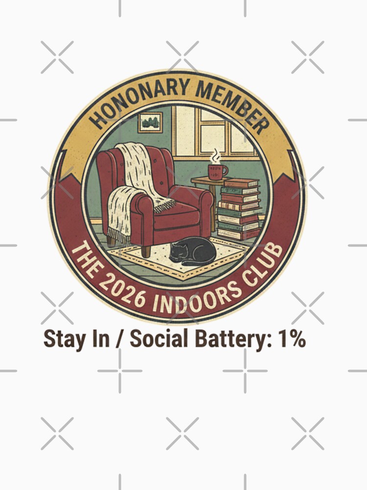 Introvert National Park Badge - World Introvert Day 2026 Cozy Club by Scorpia67