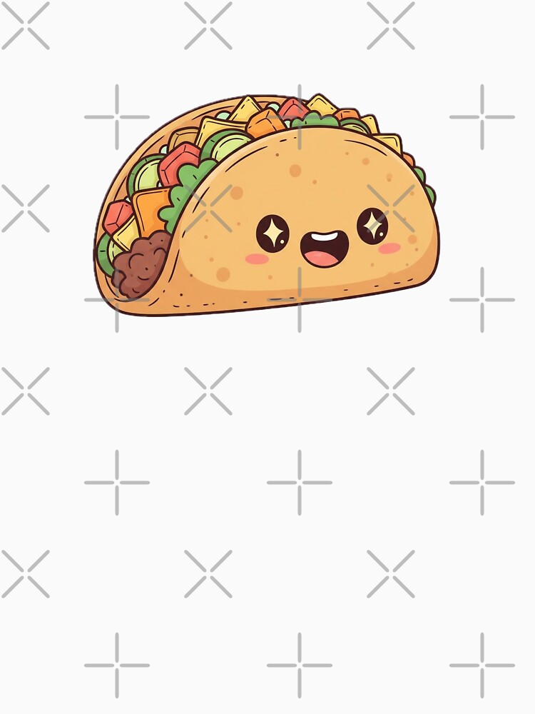 Cute Taco by taylorgray05 T-Shirts, Hoodie, Sweatshirt | BlankRebels.com (Image 3)
