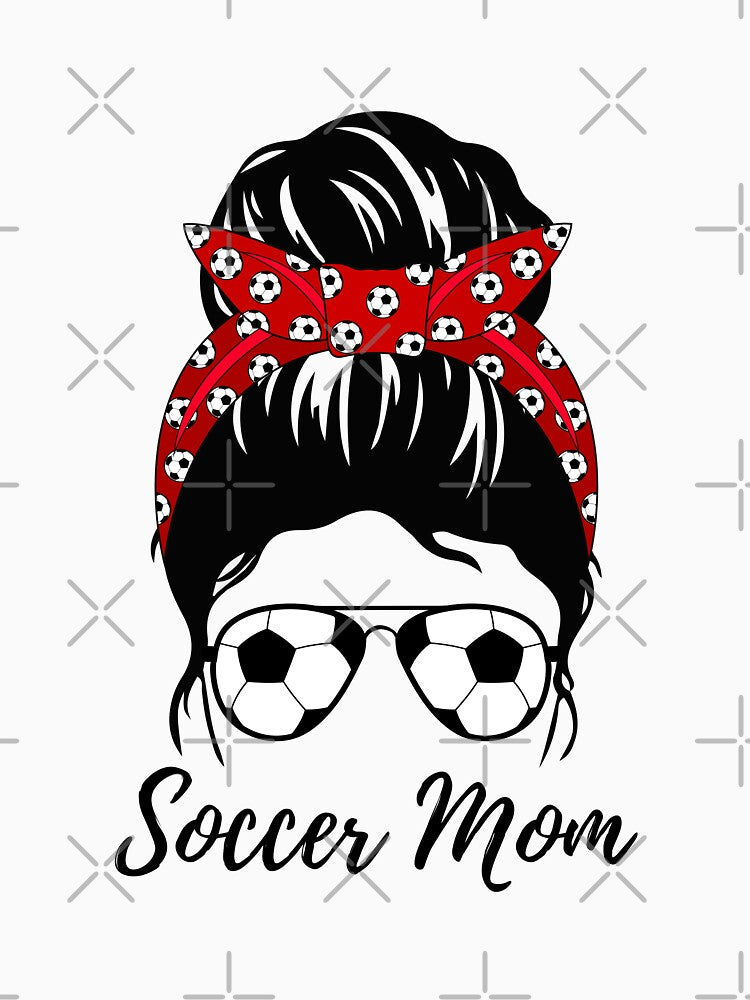 Soccer Mom Funny Mum Life Mother’s Day Gift by CreativaArt-