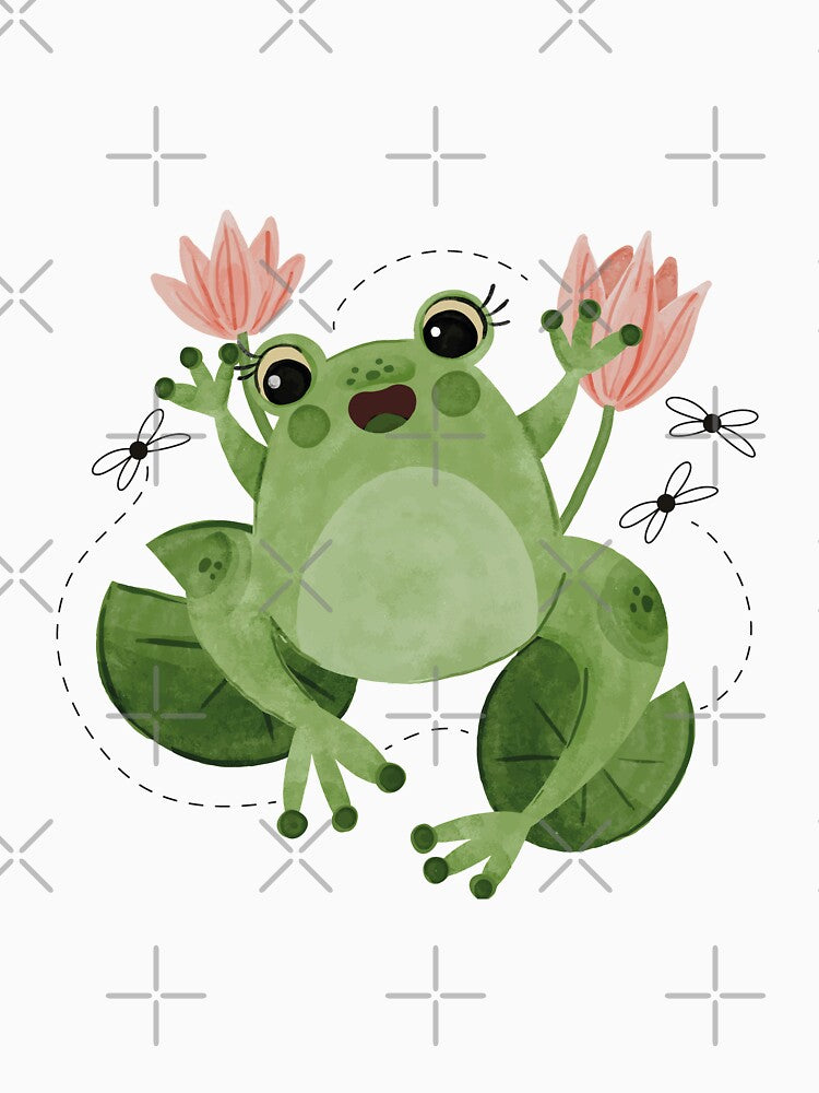 Cute Cottagecore Frog T-Shirts, Hoodie, Sweatshirt
