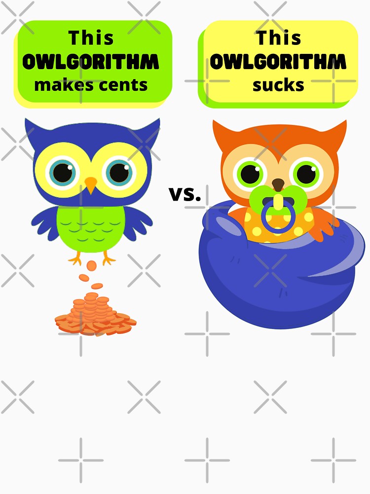 Owlgorithm Blue/Green Version Design by mbuz90