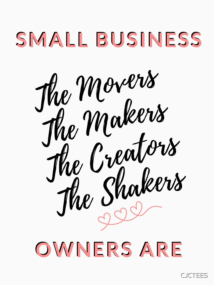 small business owners are the movers, the makers, the creators, and the shakers Owner Black owner Support small... (Image 3)