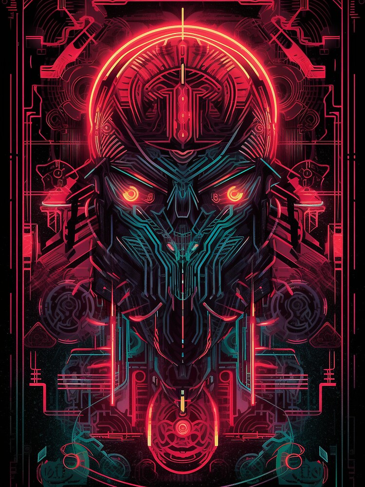 Cyberpunk Tarot #89 by nixlim T-Shirts, Hoodie, Sweatshirt | BlankRebels.com (Image 3)
