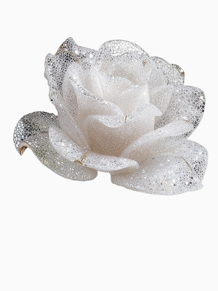 Sparkly White Rose by TealsArt T-Shirts, Hoodie, Sweatshirt | BlankRebels.com (Image 3)