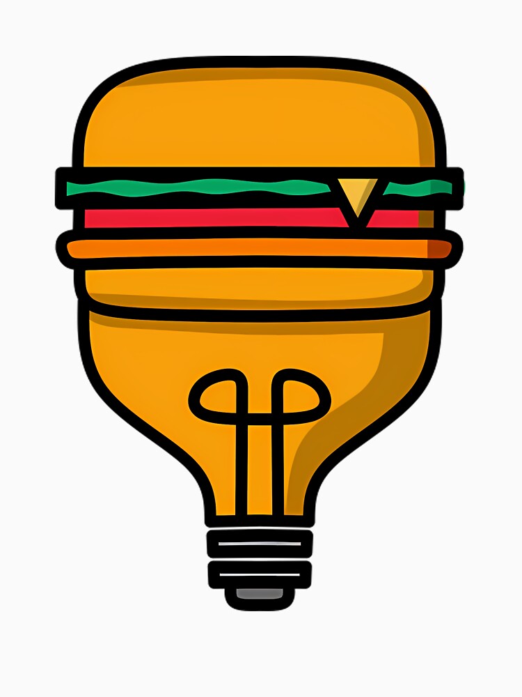 Burger Lamp by Kokank17Art T-Shirts, Hoodie, Sweatshirt | BlankRebels.com (Image 3)