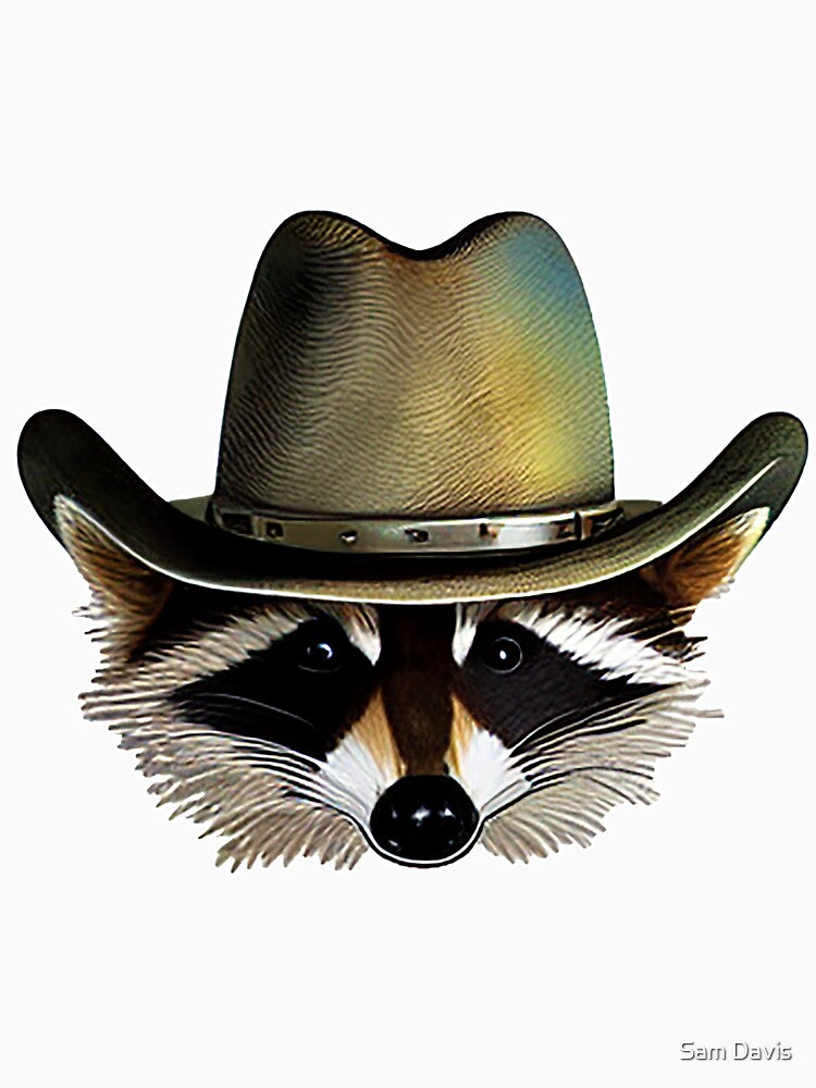 Raccoon Cowboy by Bug & Brush T-Shirts, Hoodie, Sweatshirt | BlankRebels.com (Image 3)