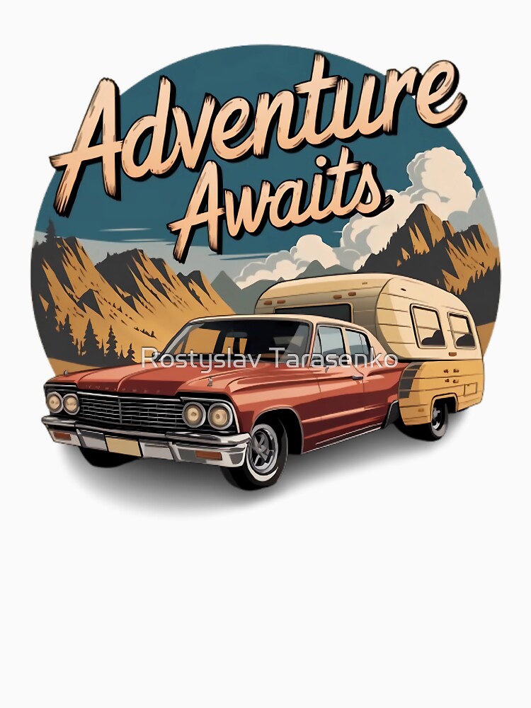 Adventure Awaits by Rostislav Tarasenko T-Shirts, Hoodie, Sweatshirt | BlankRebels.com (Image 3)