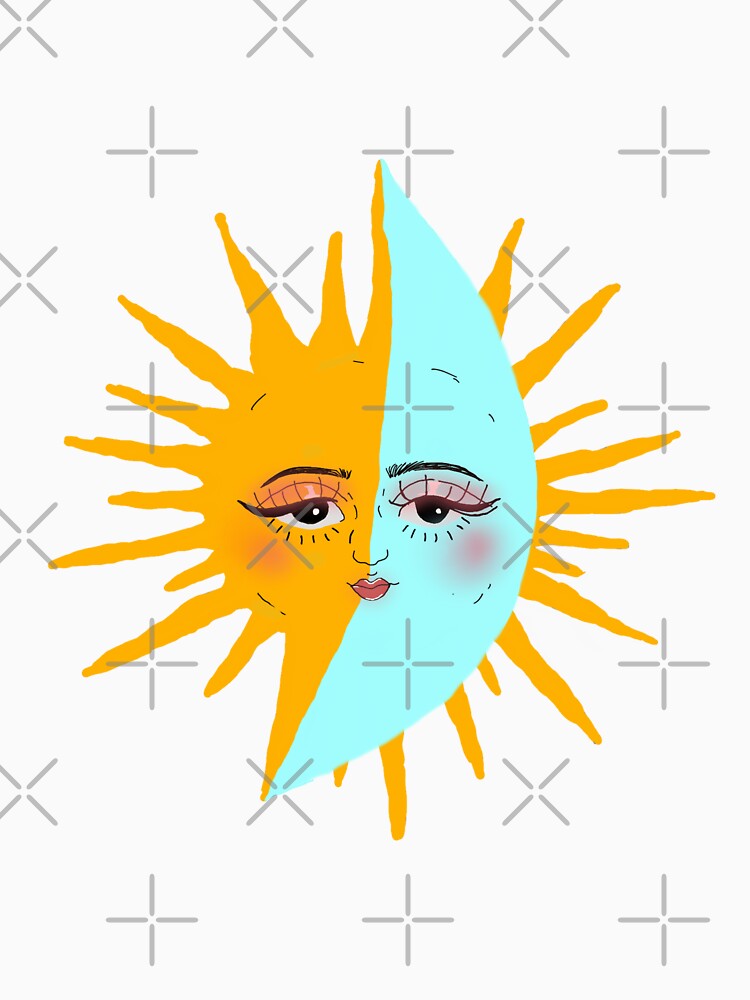 Feminine sun moon lavender by Mermaidssparkle T-Shirts, Hoodie, Sweatshirt | BlankRebels.com (Image 3)