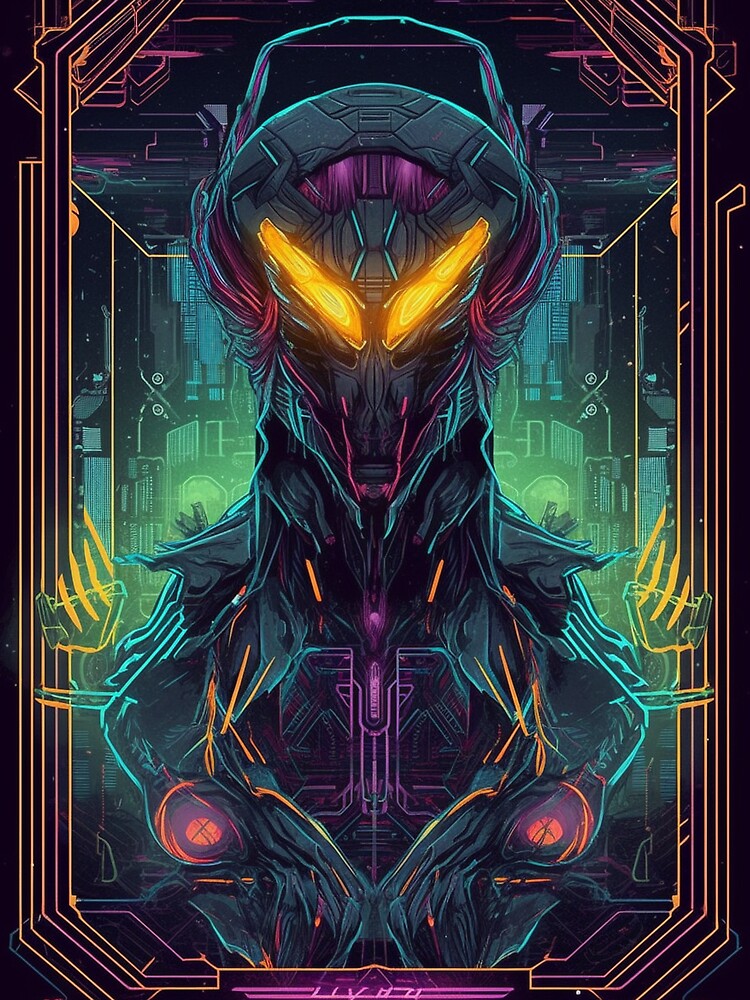 Cyberpunk Tarot #90 by nixlim T-Shirts, Hoodie, Sweatshirt | BlankRebels.com (Image 3)