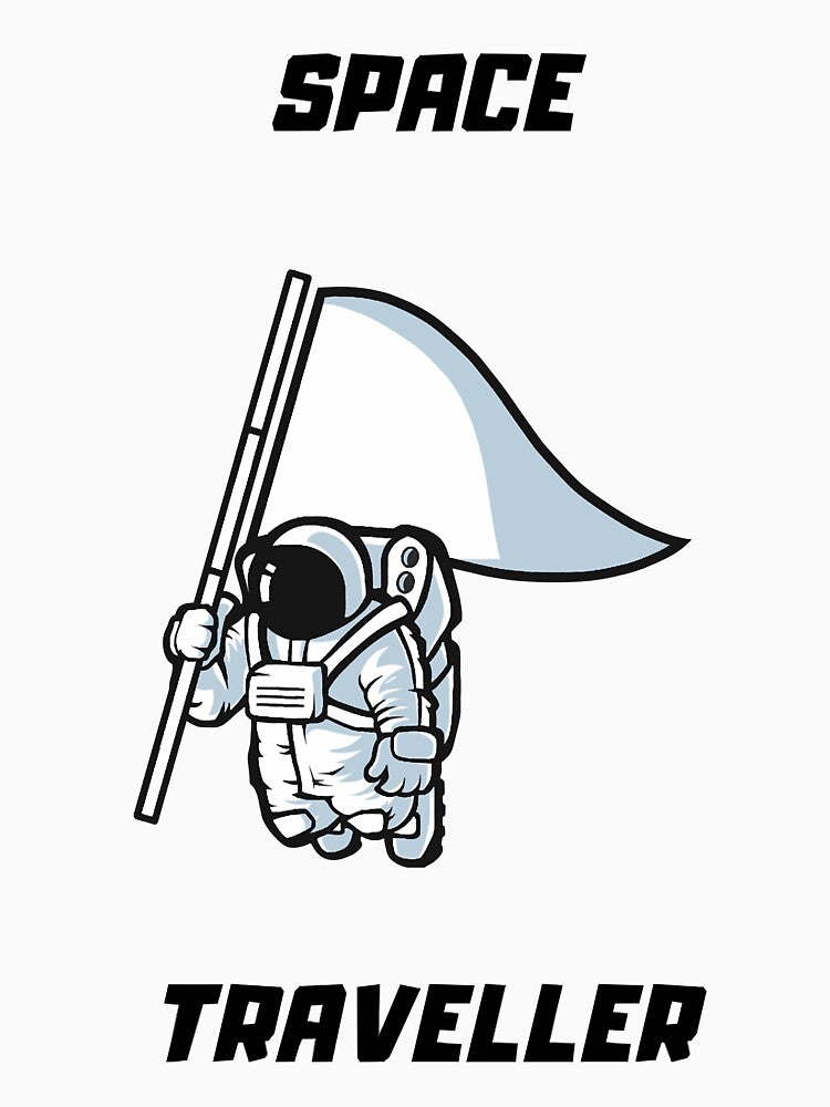 First Space Traveler by monica1059 T-Shirts, Hoodie, Sweatshirt | BlankRebels.com (Image 3)