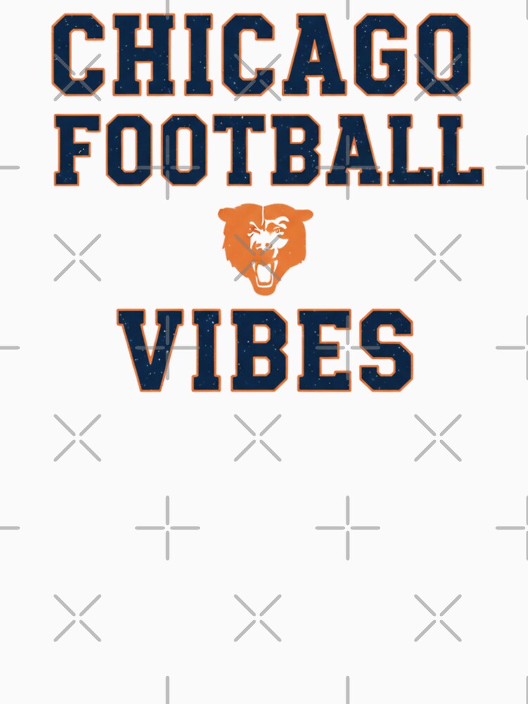 Chicago Football Vibes Retro by DIRTYSKETCHH T-Shirts, Hoodie, Sweatshirt | BlankRebels.com (Image 2)