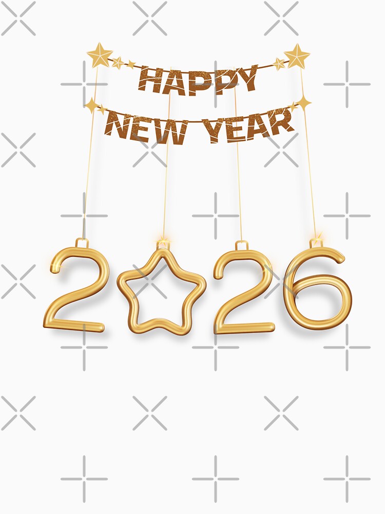 Happy New Year 2026 Sticker by goluz T-Shirts, Hoodie, Sweatshirt | BlankRebels.com (Image 3)