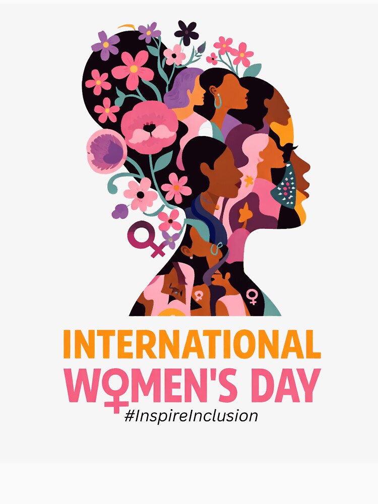 International Womens Day Floral Equality Empower Women Rights Celebration by Velinara T-Shirts, Hoodie, Sweatshirt (Image 3)