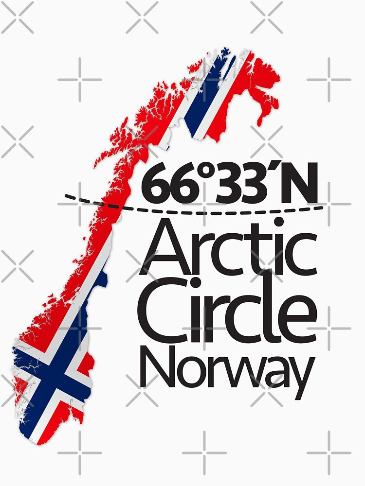 Arctic Circle Norway - 66° 33’ North by Inc-Solutions T-Shirts, Hoodie, Sweatshirt | BlankRebels.com (Image 3)