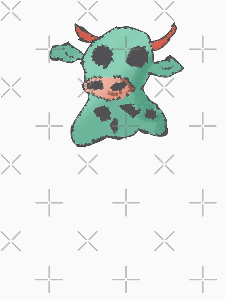 Halloween pixel cow art by Coffeemerc117