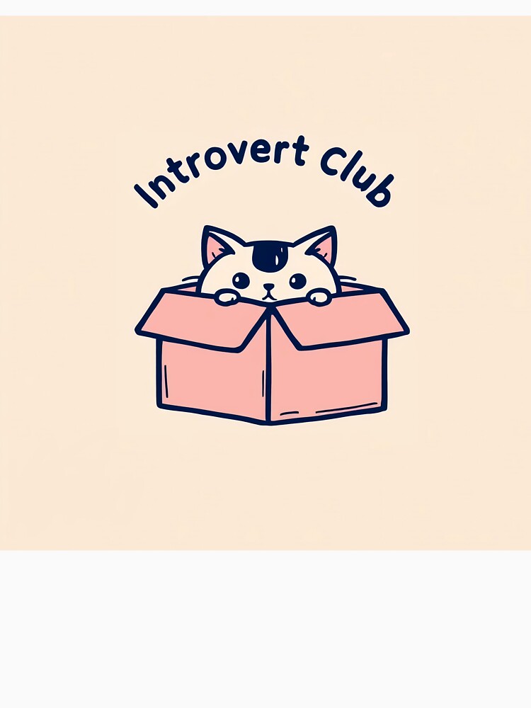 Introvert Club by QuantumAuroraShop T-Shirts, Hoodie, Sweatshirt | BlankRebels.com (Image 3)