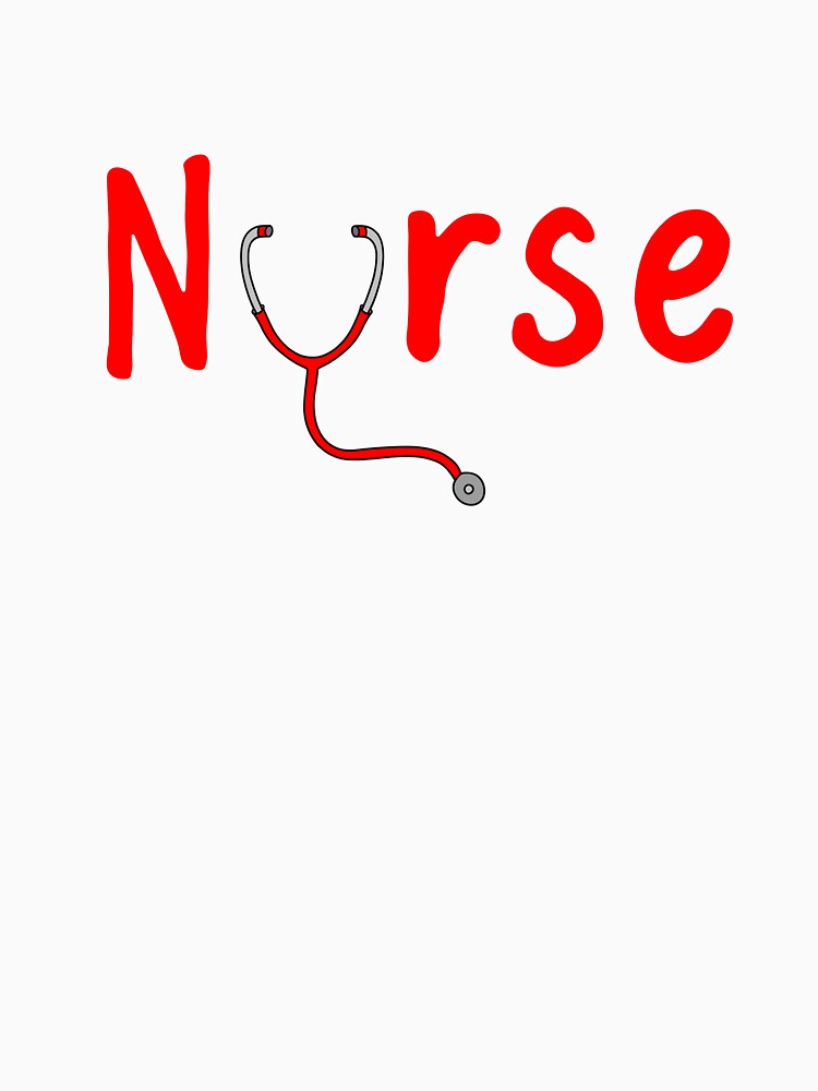 Nurse Stethoscope by Sartoris Art T-Shirts, Hoodie, Sweatshirt | BlankRebels.com (Image 3)