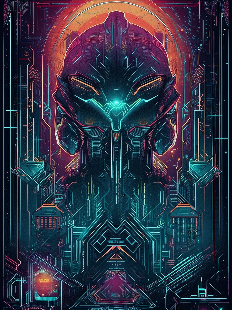 Cyberpunk Tarot #98 by nixlim T-Shirts, Hoodie, Sweatshirt | BlankRebels.com (Image 3)