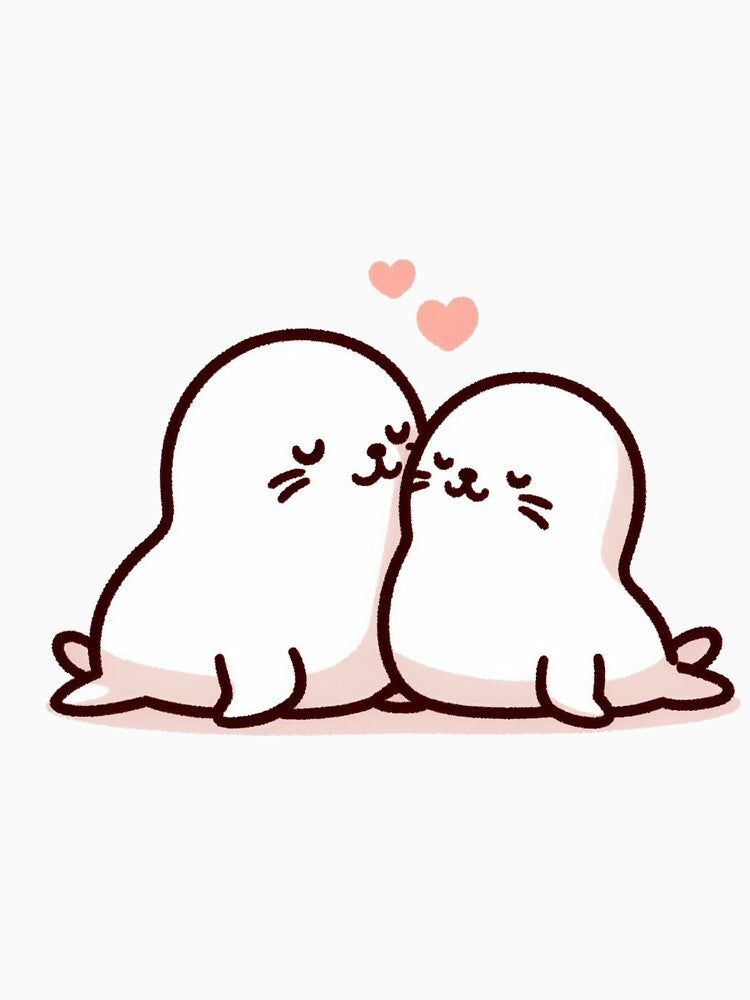 Seal Couple Valentine's Day by LemuellTrends T-Shirts, Hoodie, Sweatshirt | BlankRebels.com (Image 3)