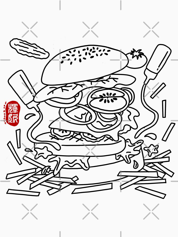 Deconstructed Burger by FanDoodle T-Shirts, Hoodie, Sweatshirt | BlankRebels.com (Image 3)
