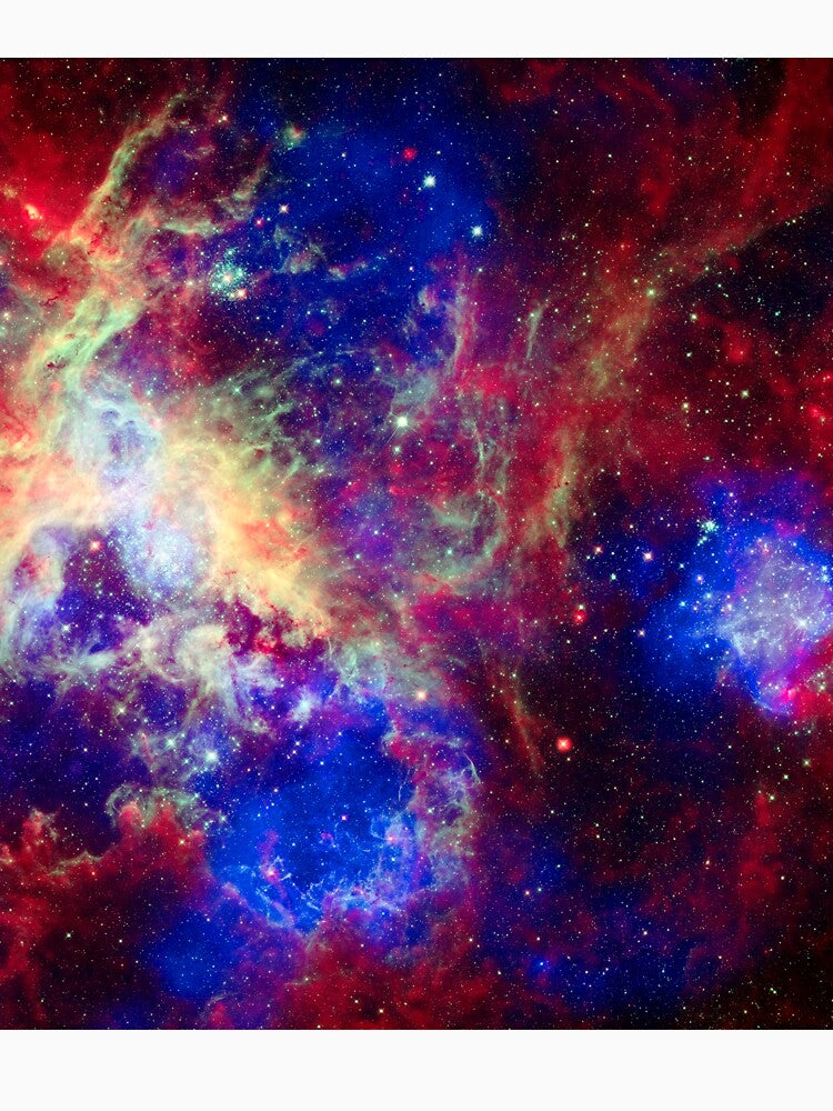 Electric Outer Space Star Galaxy by newburyboutique T-Shirts, Hoodie, Sweatshirt | BlankRebels.com (Image 3)