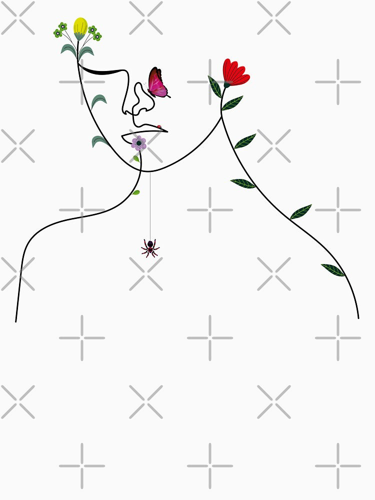 Lady Nature by One-Line-Artist T-Shirts, Hoodie, Sweatshirt | BlankRebels.com (Image 3)