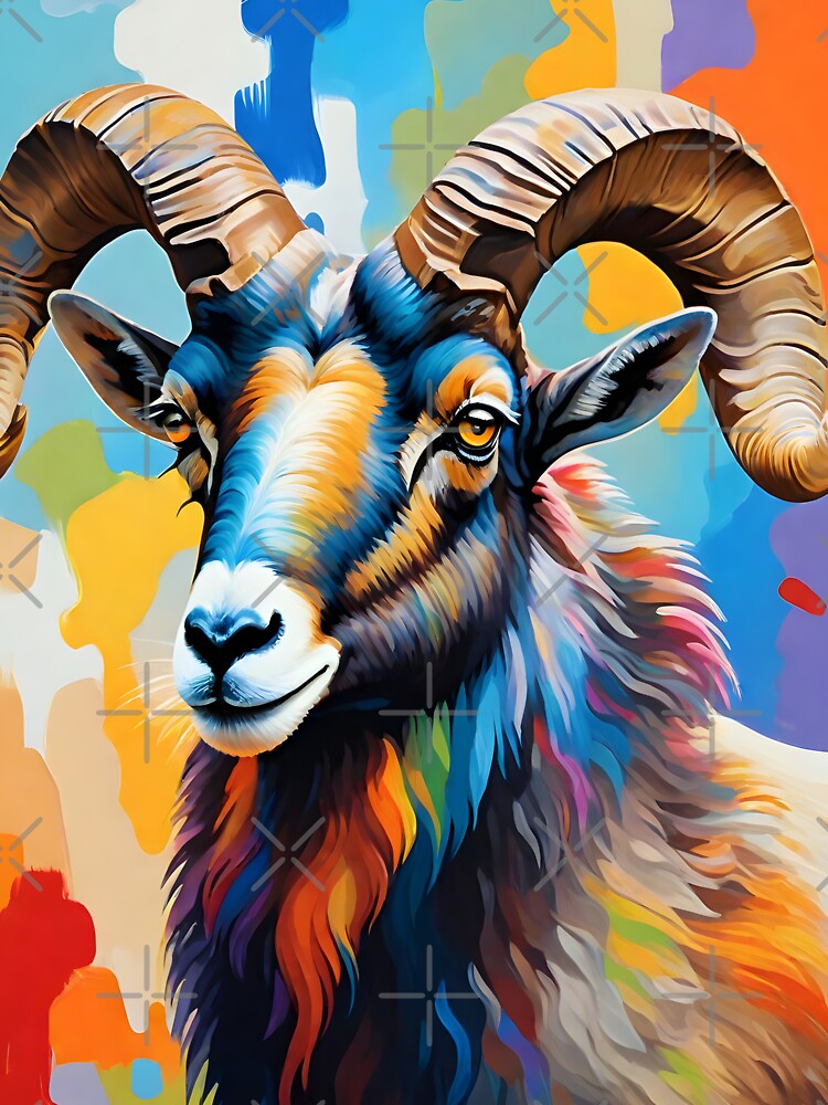 Mountain Goat Art by WildlifeInc T-Shirts, Hoodie, Sweatshirt | BlankRebels.com (Image 3)