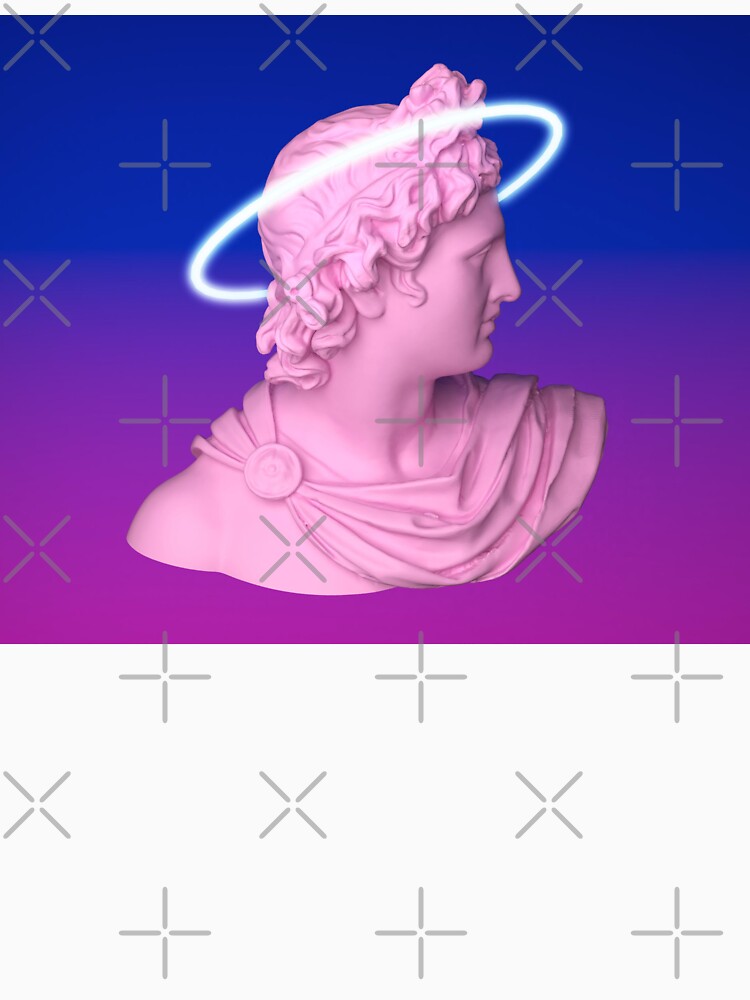 Retro 3D Shapes Vaporwave Style by Peekonet T-Shirts, Hoodie, Sweatshirt | BlankRebels.com (Image 3)