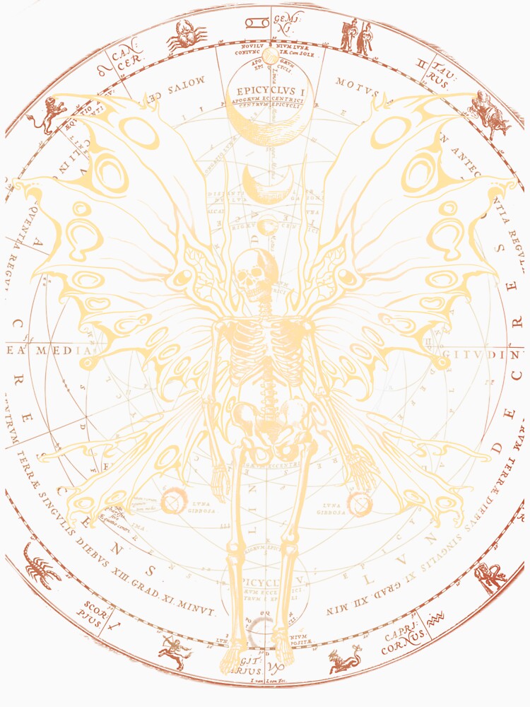 Fairygrunge Goblincore Skeleton Butterfly by HotSnob T-Shirts, Hoodie, Sweatshirt | BlankRebels.com (Image 3)