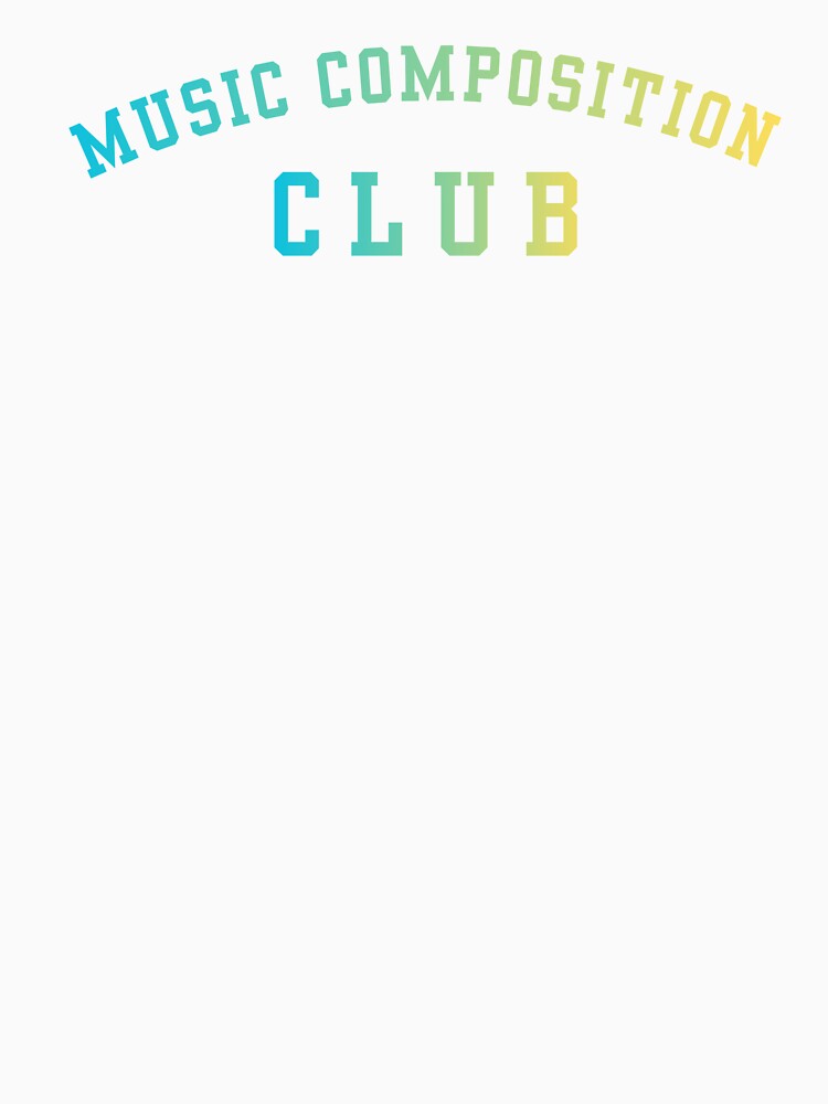 Music Composition Club by MIMI Design T-Shirts, Hoodie, Sweatshirt | BlankRebels.com (Image 3)