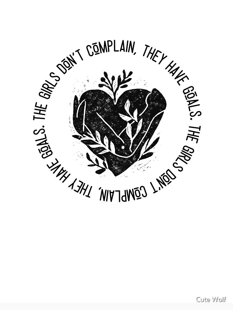 The girls don´t complain, they have goals by Cute Wolf T-Shirts, Hoodie, Sweatshirt | BlankRebels.com (Image 3)