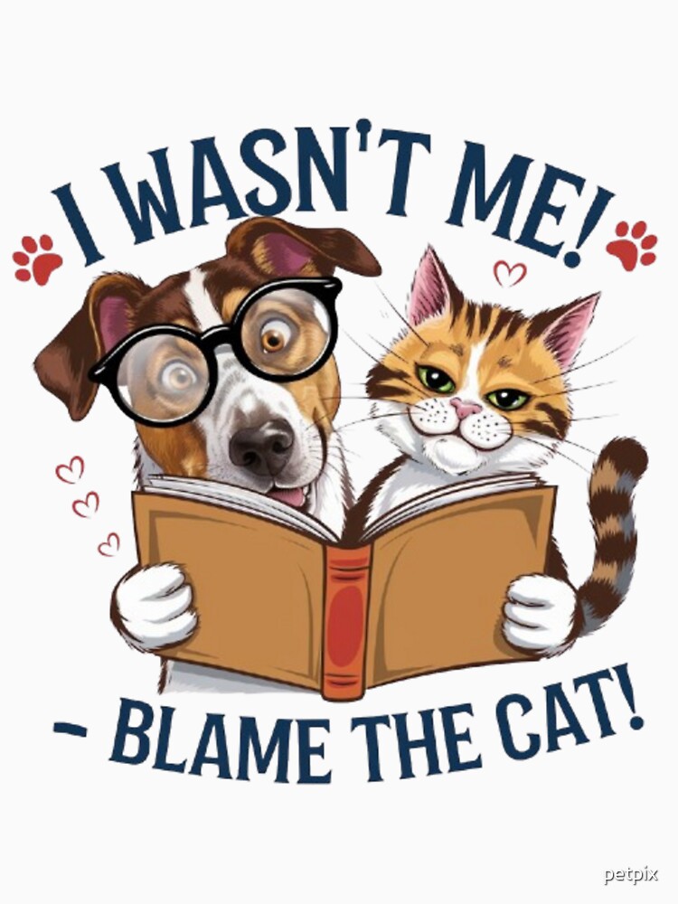 I Wasn’t Me! – Blame the Cat! by Petpixy T-Shirts, Hoodie, Sweatshirt | BlankRebels.com (Image 3)