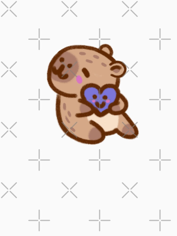 Cute Capybara Stickers – Animal T-Shirts, Hoodie, Sweatshirt