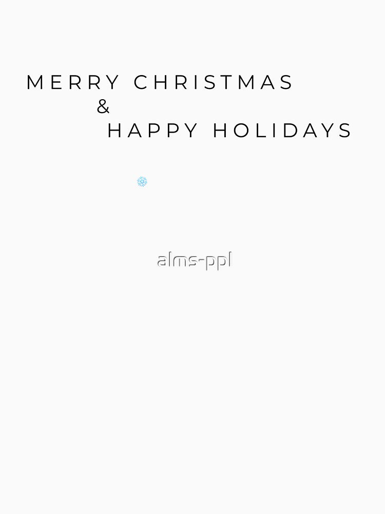 MERRY – Minimal Snowflake T-Shirts, Hoodie, Sweatshirt