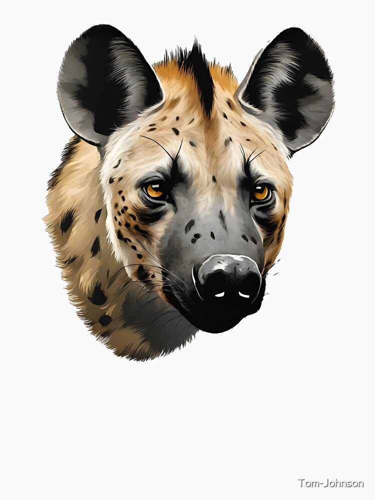 Wild Hyena Portrait 3 by Tom-Johnson T-Shirts, Hoodie, Sweatshirt | BlankRebels.com (Image 3)
