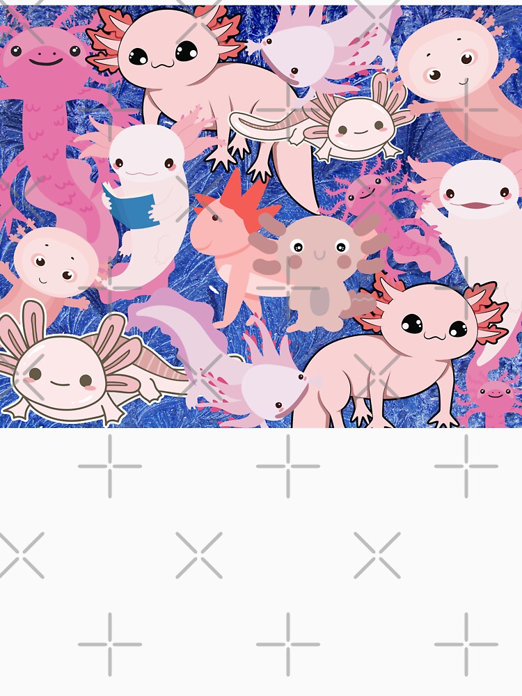 Axolotl Pattern by JDWCreations T-Shirts, Hoodie, Sweatshirt | BlankRebels.com (Image 3)