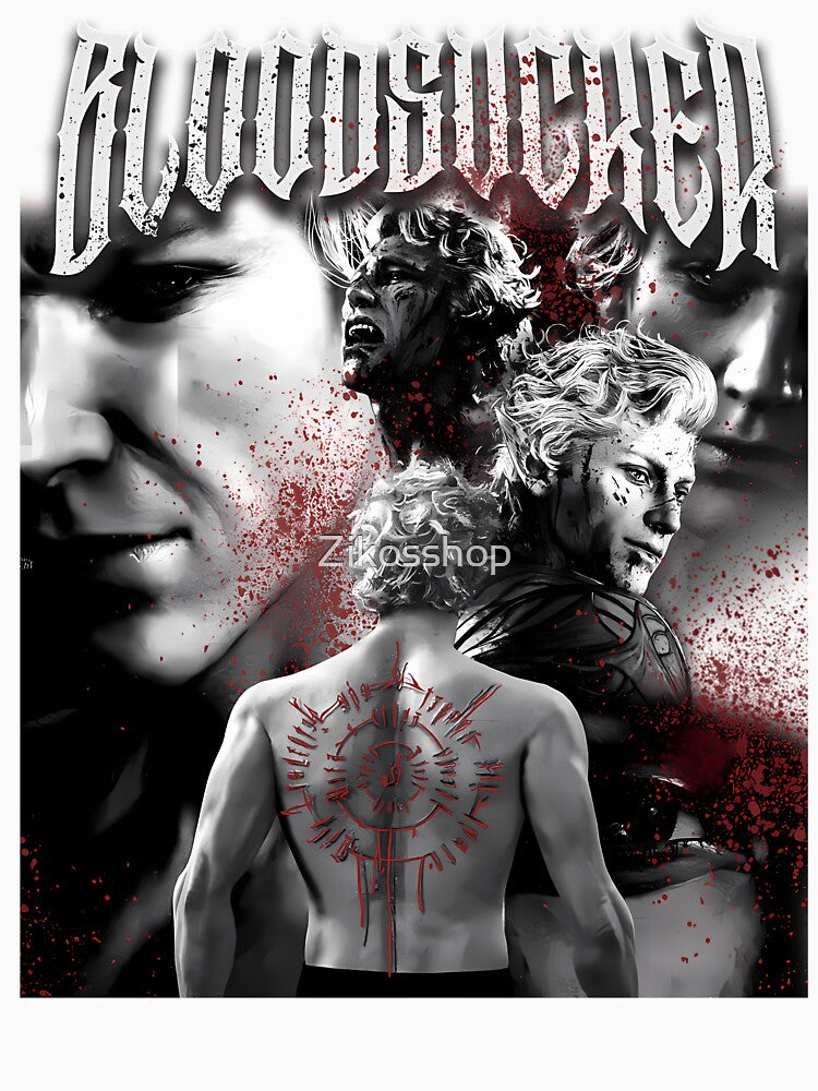Astarions 'Bloodsuckers' Grunge by Zikosshop T-Shirts, Hoodie, Sweatshirt | BlankRebels.com (Image 3)