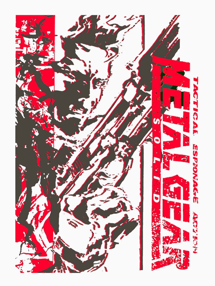 Metal Gear Solid Art by Chantirothers T-Shirts, Hoodie, Sweatshirt | BlankRebels.com (Image 3)