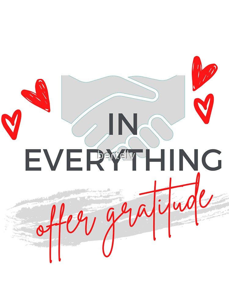 Thanksgiving Day. In everything, offer gratitude by Idea y Design T-Shirts, Hoodie, Sweatshirt | BlankRebels.com (Image 3)
